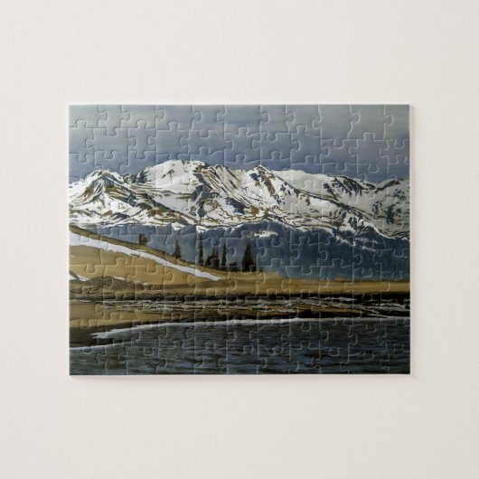 Winter Leadville Colorado — Landschap Legpuzzel (Horizontaal)