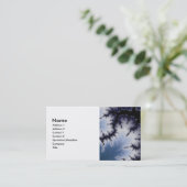 Winter Leaf Visitekaartje (Staand voorkant)