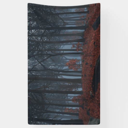 Winter Leaves Banner (Verticaal)