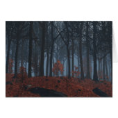 Winter Leaves Card (Voorkant Horizontaal)