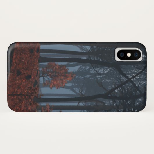 Winter Leaves iPhone Case-Mate Case (Achterkant (horizontaal))