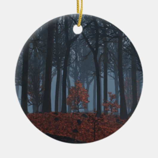 Winter Leaves Ornament (Voorkant)