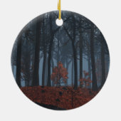 Winter Leaves Ornament (Achterkant)