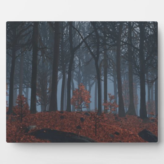 Winter Leaves Photo Plaque Fotoplaat (Voorkant)