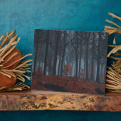 Winter Leaves Photo Plaque Fotoplaat (Zijkant)