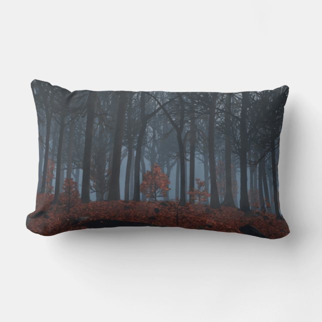 Winter Leaves Pillow Kussen (Voorkant)