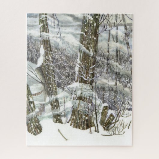 Winter Legpuzzel (Verticaal)