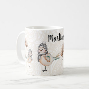 Winter Leuke Mus Illustratie Koffiemok