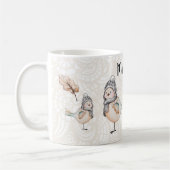 Winter Leuke Mus Illustratie Koffiemok (Links)