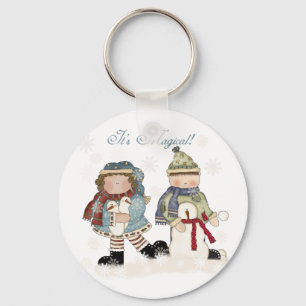 Winter Leuke T-shirts en cadeaus Sleutelhanger