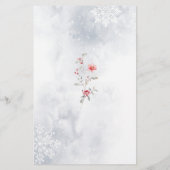 Winter Liefde in sneeuw Wie kent de bruid beste sp (Achterkant)