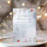Winter Liefde in sneeuw Wie kent de bruid beste sp<br><div class="desc">Winter Liefde in sneeuw stoffig blauw groenblijvend Wie weet de bruid beste spel Matching games zijn beschikbaar.</div>