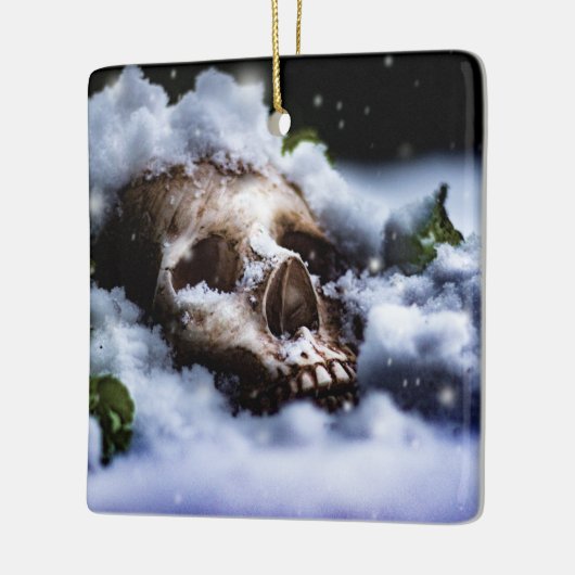 Winter Life IV Keramisch Ornament (Links)