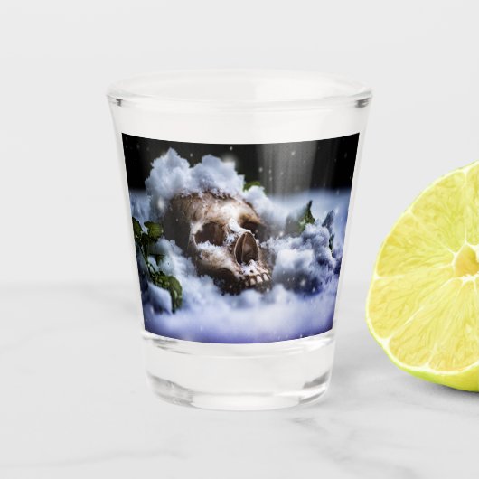 Winter Life IV Shot Glas (Voorkant)