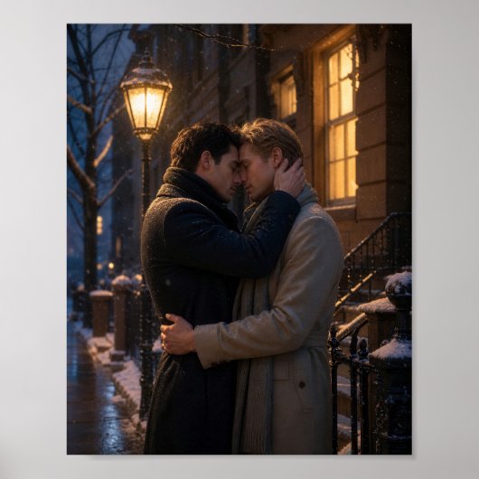 Winter Light | Gay Art Project Poster (Voorkant)