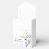 Winter Little Snowflake Baby Shower Favor Box Bedankdoosjes (Geopend)