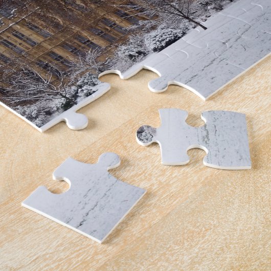 Winter London, Westminster Palace, UK (Britain) Legpuzzel (Zijkant)