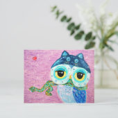 Winter Love Briefkaart (Staand voorkant)