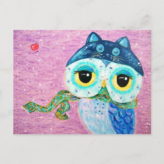 Winter Love Briefkaart (Voorkant)