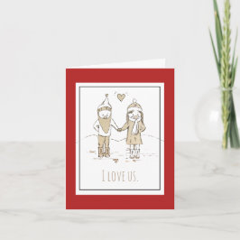 Winter Love Card Kaart
