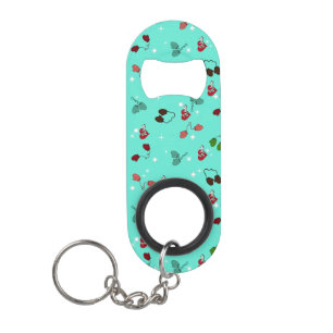 Winter Love Mittens en Snowflake Pattern Mini Flessenopener