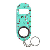 Winter Love Mittens en Snowflake Pattern Mini Flessenopener (Achterkant)