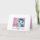 Winter Love - Ontbreekt u deze Kerstmis Feestdagen Kaart (Achterkant)