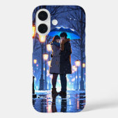 Winter Love Umbrella Case-Mate iPhone Case (Achterkant)