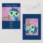 Winter Love Visitekaartje (Voorkant / Achterkant)