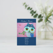 Winter Love Visitekaartje (Staand voorkant)