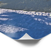 Winter Macclesfield Canal Cheshire England Perfect Poster (Hoek)