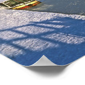 Winter Macclesfield Canal Cheshire England Poster (Hoek)