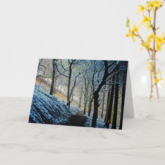 Winter Macclesfield Forest Kaart (Gele Bloem)