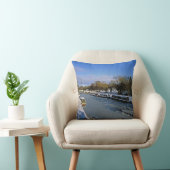 Winter Macclesfield Kanaal Cheshire Engeland Kussen (Stoel)
