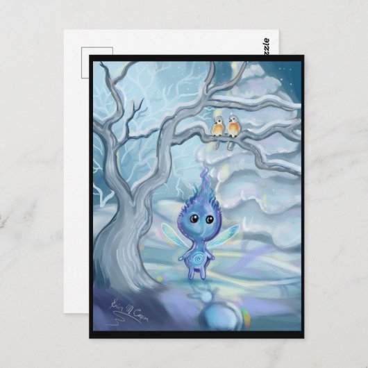 Winter Magic Briefkaart (Voorkant / Achterkant)