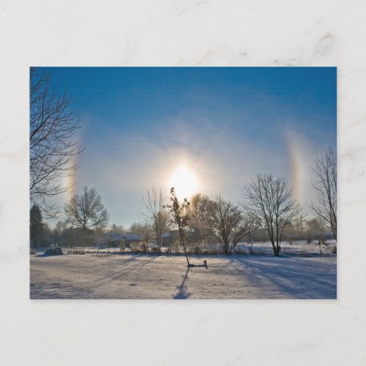 Winter Magic Briefkaart (Voorkant)