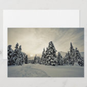 Winter Magic Briefpapier (Voorkant / Achterkant)