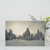 Winter Magic Briefpapier (Staand voorkant)