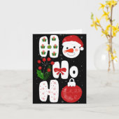 Winter Magic Design Retro Winter Christmas Vector  Kaart (Gele Bloem)