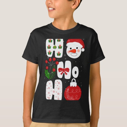 Winter Magic Design Retro Winter Christmas Vector  T-shirt (Voorkant)