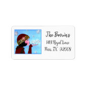 "Winter Magic Diva" Etiket (Voorkant)