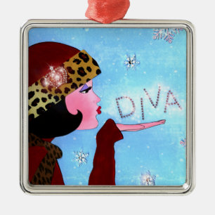 "Winter Magic" DIVA Metalen Ornament