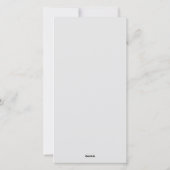 Winter Magic DreDolphin Fantasy Christmas Kaart (Achterkant)