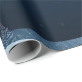 Winter Magic – Enchanted Snowy Night Design Cadeaupapier (Rol Hoek)