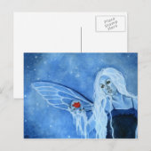Winter Magic Fairy Briefkaart (Voorkant / Achterkant)
