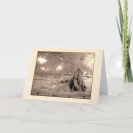 "Winter Magic"-feestkaart - Kerstmis Feestdagen Kaart