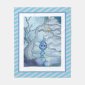 Winter Magic Fleece Deken (Voorkant)