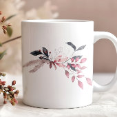 Winter Magic Floral Monogram Koffie Mok