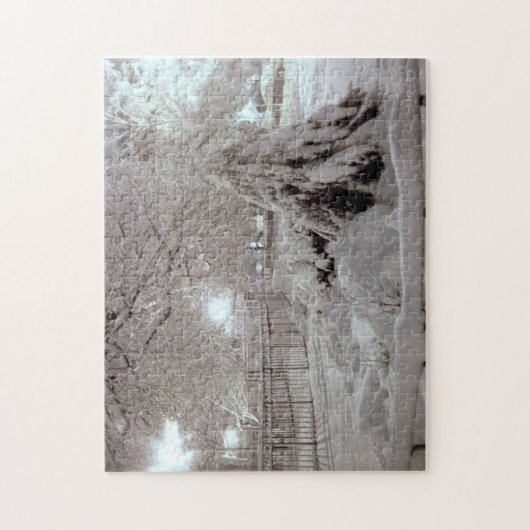 "Winter Magic" Jigzaag Puzzle Legpuzzel (Verticaal)