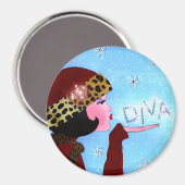 "Winter Magic" Magneet (Voorkant / Achterkant)